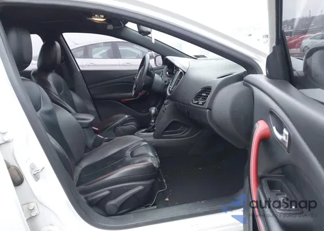 2016 Dodge Dart Gt z USA, uszkodzony, nr VIN 1C3CDFEB2GD591955